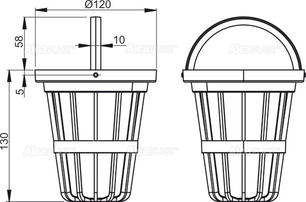 ������� �������� � ����� AlcaPlast AGV940S