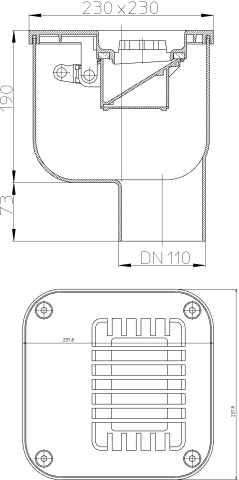 HL 680/1 ���� � ������������ �������� DN110