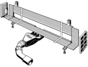 ������� ����� Viega Advantix Vario 736736 (�������, � �����). ������ �� 70 �� 100 ��. ������������� ��� ������-������� � ��������� (4968.10)