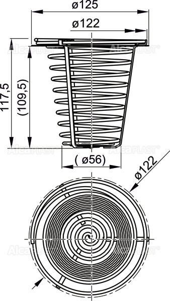 ������� �� ����������� ����� AlcaPlast AGV941