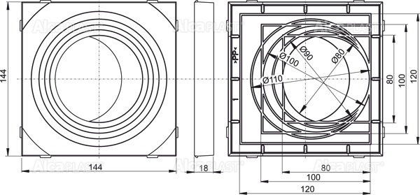 ������� ����������� ����� ������������� � ����� AlcaPlast AGV911S