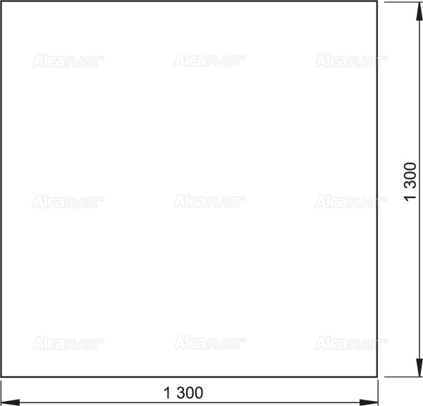 ����������������� ������������� ������   AlcaPlast , 1300 × 1300 AIZ3