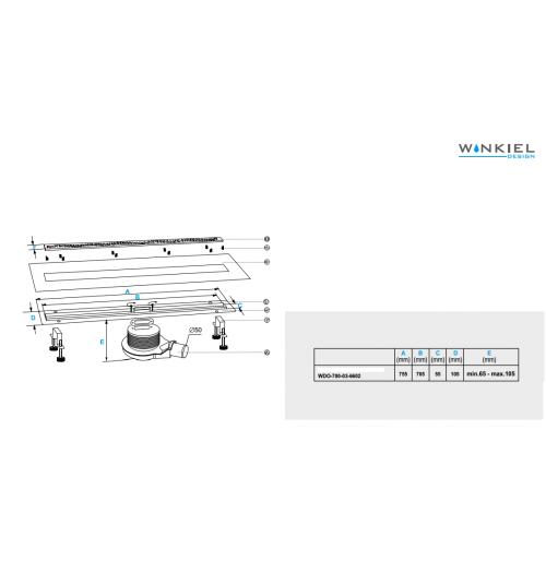 ������� ����� (����) Winkiel Ekoline WDO-700-03-6602 700 ��.