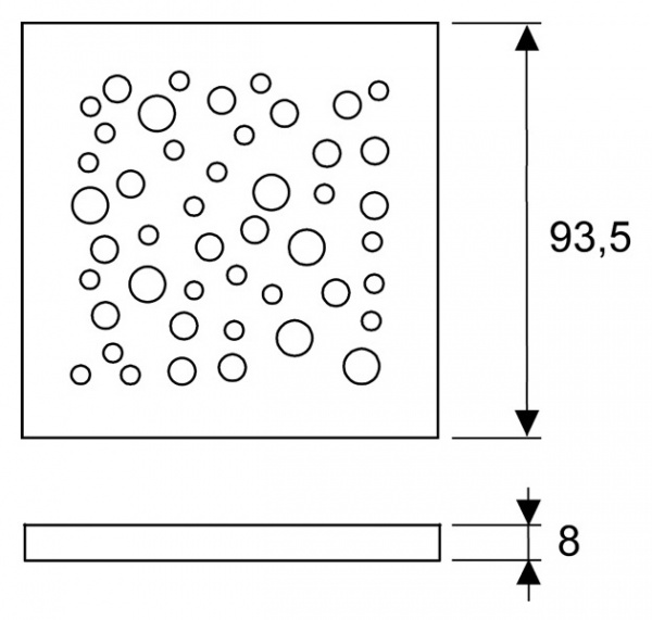 ������� Tece ����drainboard 310 00 01 drops
