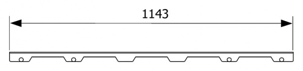 ������� Tece TECEdrainline Steel II 6 012 82 120 �� ���������