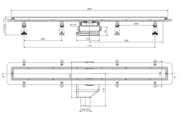 ������� ����� Pestan Confluo Premium Line 850. ������� ������ ������ � ����� 13000295