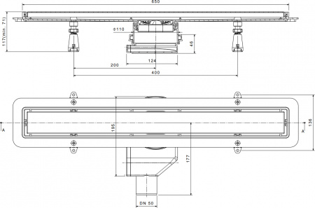 ������� ����� Pestan Confluo Premium Line 650 ����� ������/�����