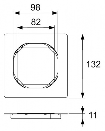 ���� ��� ���� ��� ������ Tece TECEdrainpoint S �������������� ������ DN 50 DN 40 ������ (360 14 00) ��� �����