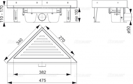 ������� ���� ��� ������ ��� ��������������� ������� AlcaPlast ARZ1