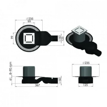 ���� �������� PLATZ Norma 100�100 ���� ������ 091158