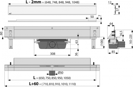 ������� ����� AlcaPlast Spa APZ5-EDEN-850