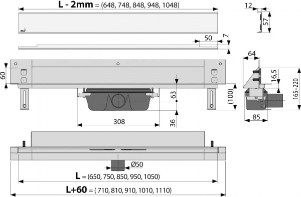 ������� ����� AlcaPlast Spa APZ5-EDEN-850