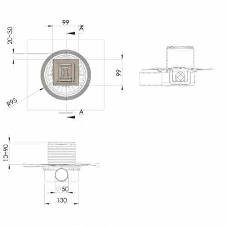 ���� �������� ZENTRUM Uno 100�100 ������� ���� 090371