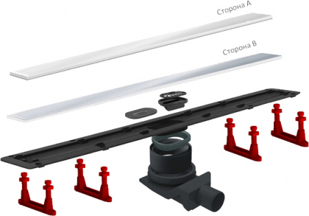 ������� ����� Pestan Confluo Frameless Line 750 white glass