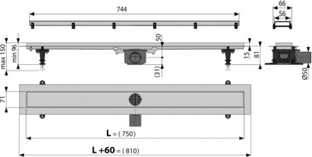 ������� ����� AlcaPlast Double APZ13 75 ��