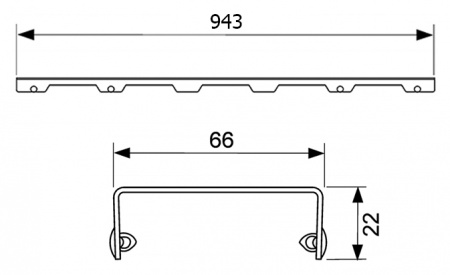 ������� Tece TECEdrainline Quadratum 6 010 51 100 �� �������
