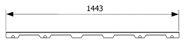 ������� Tece TECEdrainline Steel II 6 115 82 150�150 �� �������