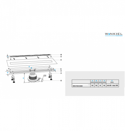 ������� ����� (����) Winkiel Ekoline WDO-700-03-6602 700 ��.