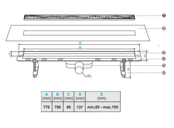 ������� ����� (����) Winkiel Ekoline  WDO-700-04-4402 770 ��.