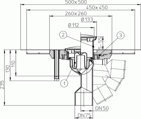 HL 80.1CR ���� � ���������� �������� DN50/75