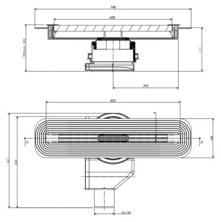 ������� ����� Pestan Confluo Slim Line 650 � �������� 13100033