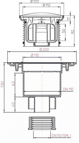 HL 310NPrR - SMLL ���� ��� ����� SML DN50