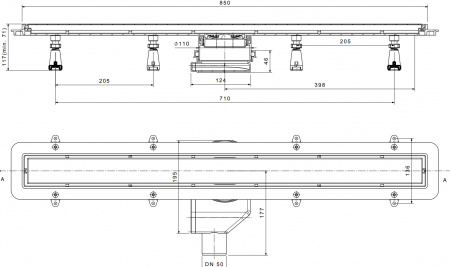 ������� ����� Pestan Confluo Premium Line 850 ������ ������/�����