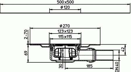 HL 90PrD ���� � �������������� �������� DN40