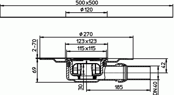 HL 90PrD ���� � �������������� �������� DN40