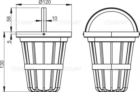 ������� �������� � ������ AlcaPlast AGV940